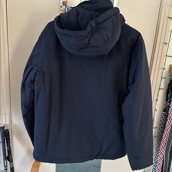 Hawke & Co Men's Thermocore Thermal Insulated Down Navy Blue Field Jacket Small - Picture 3 of 7